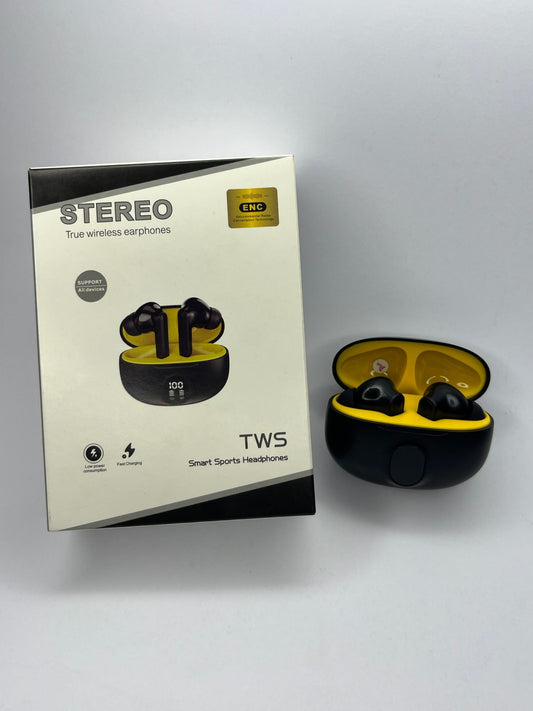 Stereo TWS Wireless Earbuds – Noise Cancelling, True Wireless Stereo